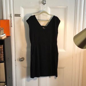 Chic black cocktail dress